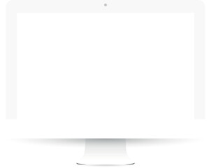 all in one computer mockup