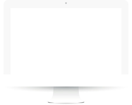 all in one computer mockup