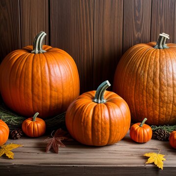 autumn thanksgiving pumpkins