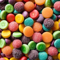 Fototapeta na wymiar Colorful candies