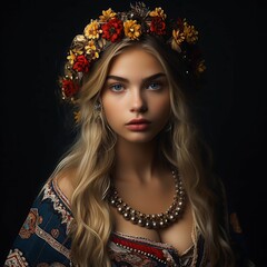 Traditional Ukrainian Beauty