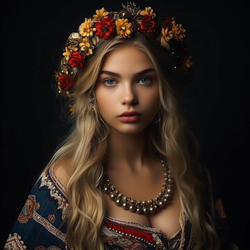 Traditional Ukrainian Beauty