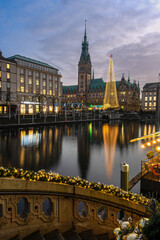 Rathaus Hamburg | Weihnachtsmarkt