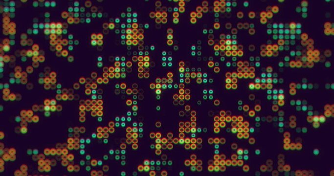 digital dot pattern abstract background