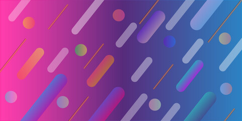 Minimal geometric background. Amazing Vector background abstract shape and line, minimal banner concept.	