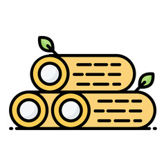Wood Line Color Icon