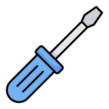 Scrow Line Color Icon
