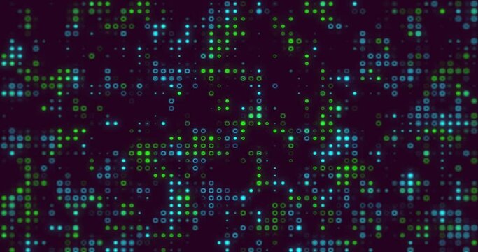 digital dot pattern abstract background