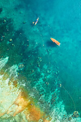 Plages paradisiaque et cote marine de thailande avec des fonds marin incoryable et eau turquoise,...
