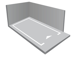 Parking garage lot. vector illustration