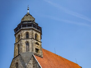 Fototapeta na wymiar Historical church in Hann.Münden, St. Martin