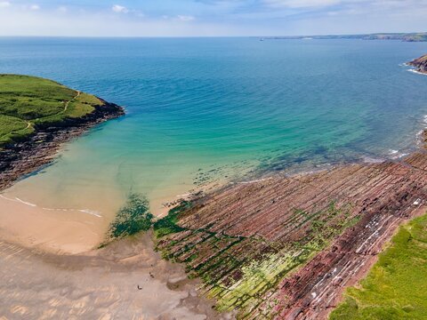 Manorbier beach, Wales