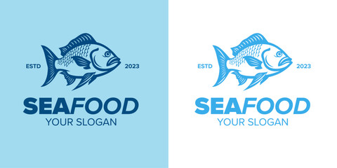 Casting Creativity: Fishing Emblems and Design Elements to Hook Seafood Lovers