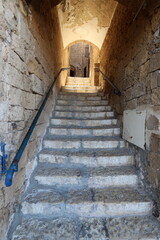 Stairs - an architectural detail in the construction of buildings and structures.