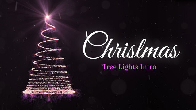 Christmas Tree Lights Intro