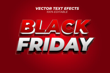 Black Friday Sale Text Effect Template