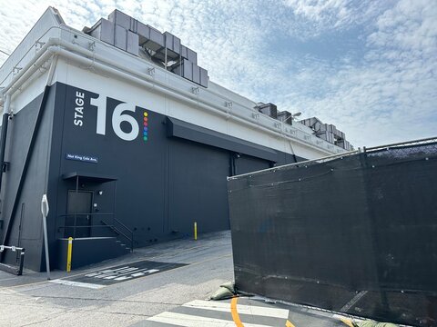 Sound Stage 16 at Universal Studios in Hollywood, California