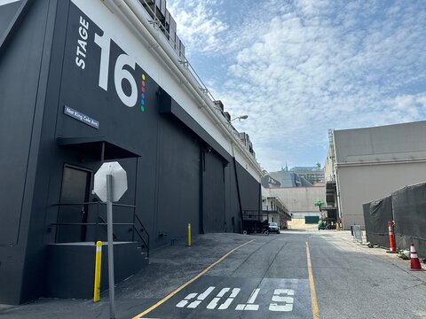 Sound Stage 16 at Universal Studios in Hollywood, California