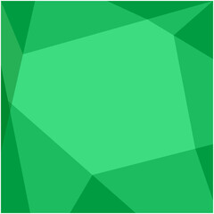 Fototapeta na wymiar geometric green background abstract template