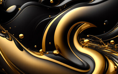 Abstract black with gold tint background for jewelers