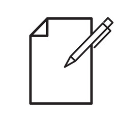 Document and File icon vector