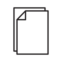 Document and File icon vector