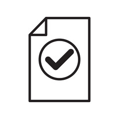 Document and File icon vector