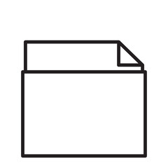 Document and File icon vector