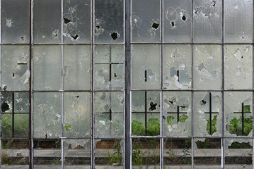 Zerstörte Fenster