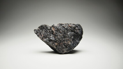 Beautiful Chondrite gemstone rock in display