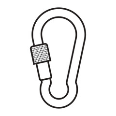 Mountain equipment Carabiner icon