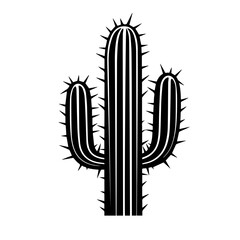 cactus silhouette illustration 
