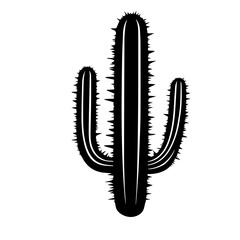 cactus silhouette illustration 