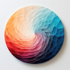 circular colorfull pattern
