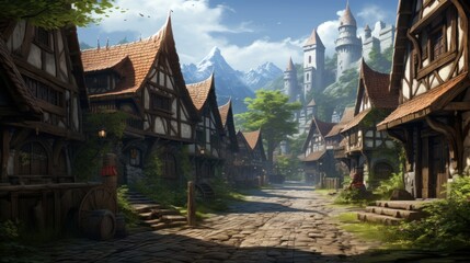 Obraz premium Role Playing Game Artwork