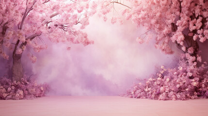 Obraz na płótnie Canvas Beautiful pink blossom in spring