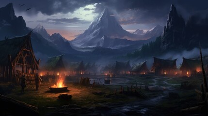 Role Playing Open World Game Art Artwork	