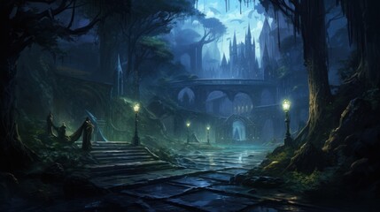 Role Playing Open World Game Art Artwork	