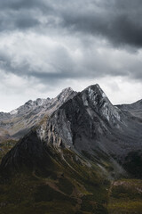 landscape with clouds