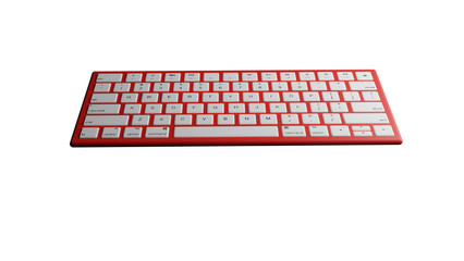 keyboard isolated on white