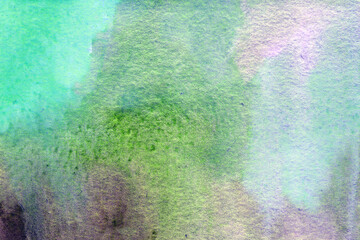 Green gradient watercolor background texture