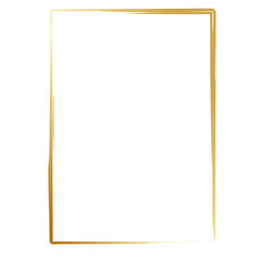 Gold frame border, golden frame, golden border