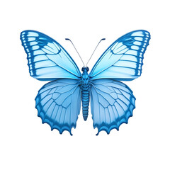 Flutter into Style: 3D Butterfly Clipart Sticker for Wall Decor & More