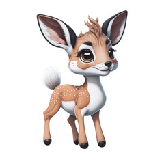 Forest Animal Art Bundle - Doe, Fawn, and Deer Clipart Png Set for Hunting and More!