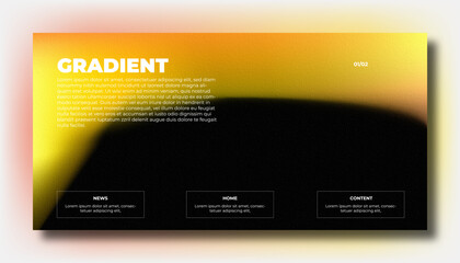 abstract gradient background and grainy effect for design as banner, ads, and presentation concept