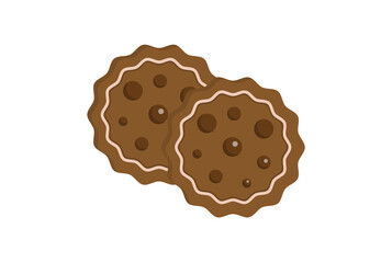 cookie christmas illustration colored icon art xmas symbol app & web sign artwork