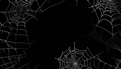 spider web with dew background