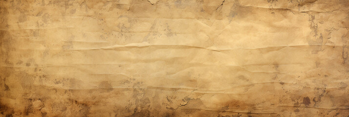 Old paper texture for the background. Generative ai.