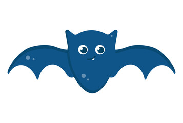 Bat illustration Halloween app icon web symbol artwork sign
