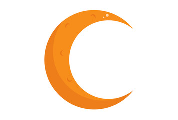 moon illustration Halloween app icon web symbol artwork sign